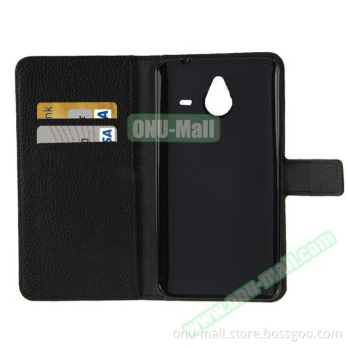 China Factory Price Wallet Style Flip Leather Cover Case for Microsoft Lumia 640 XL Case